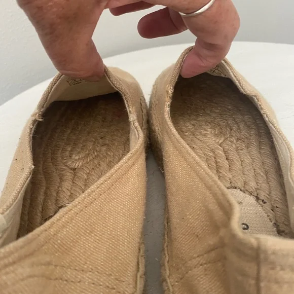 Soludos Palm Tree Smoking Slippers in Safari Embroidered Espadrilles, si… - Picture 12 of 14